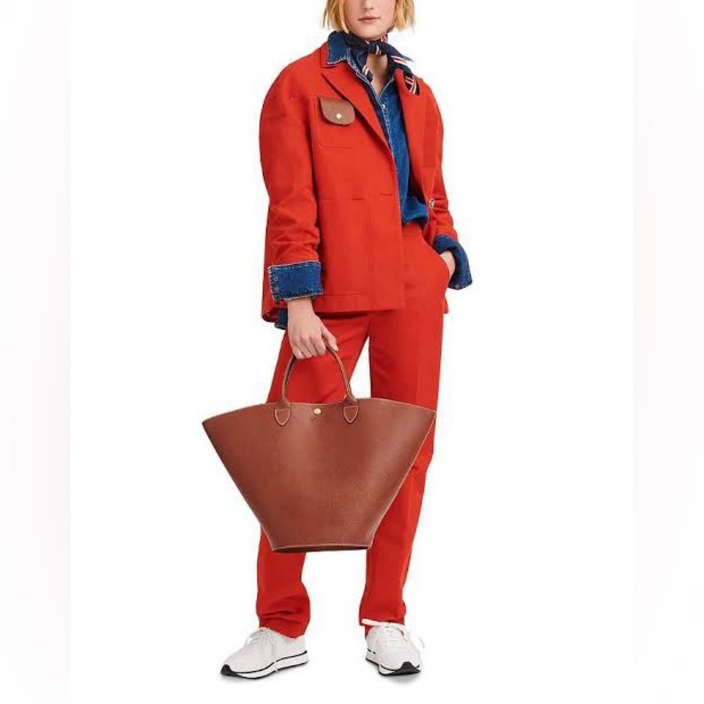 Longchamp Epure XL Top Handle Leather Tote - Picture 10 of 10